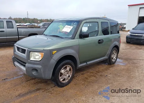 2005 Honda Element Lx from USA, damaged, VIN 5J6YH18355L011821